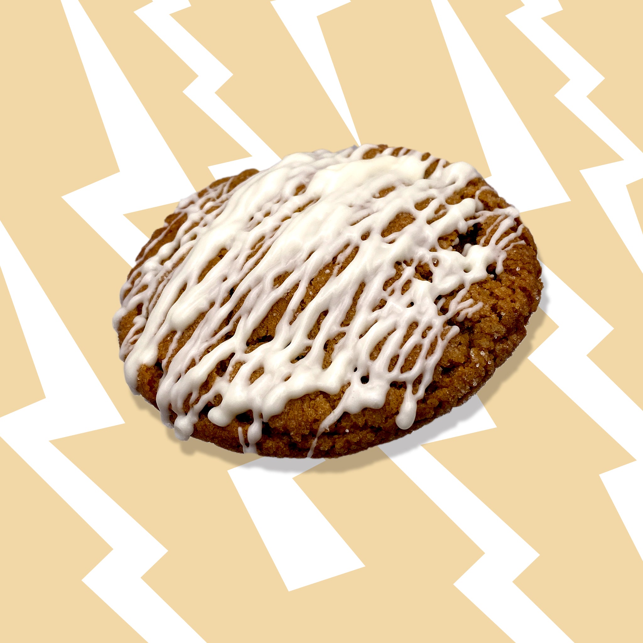 GINGER MOLASSES WHITE CHOCOLATE THUNDA COOKIE